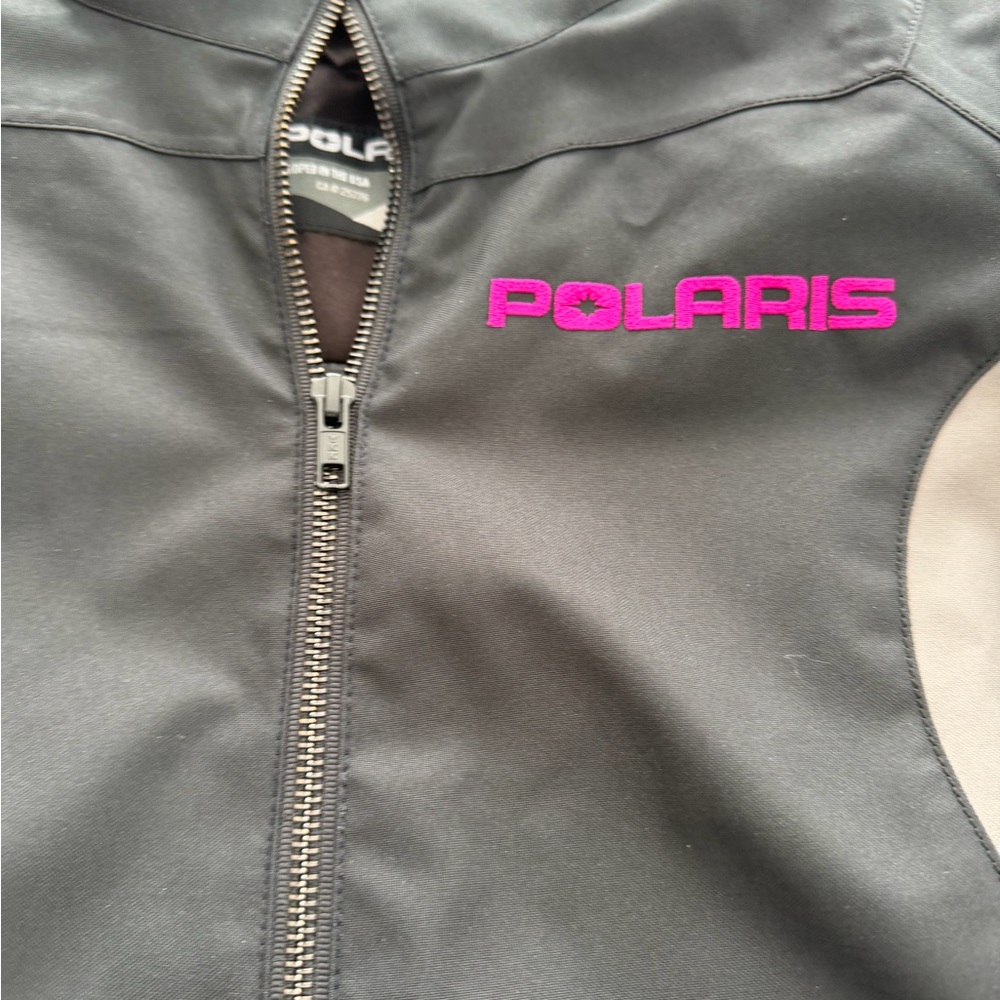 Polaris Women's Ski & Snow Jacket - Black and Pink - Picture 2 of 4